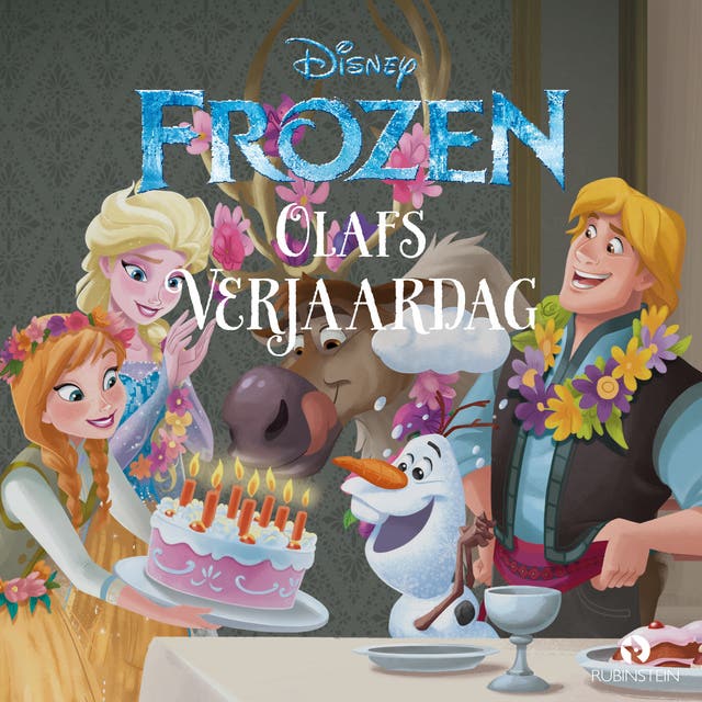 Olaf's verjaardag – omslag van het luisterboek van Disney Pixar