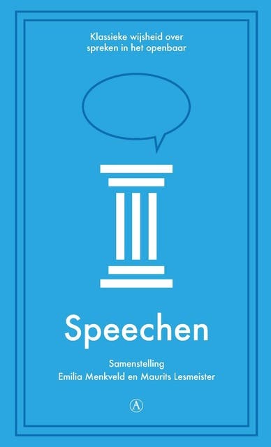 Speechen – omslag van het luisterboek van Emilia Menkveld,Maurits Lesmeister