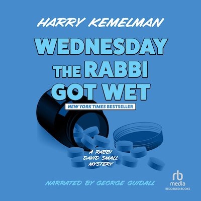 Wednesday the Rabbi Got Wet – omslag til lydbogen af Harry Kemelman