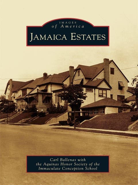 Jamaica Estates – omslag til lydbogen af Carl Ballenas, Aquinas Honor Society Of The Immaculate Conception School