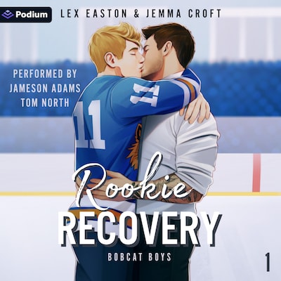 Rookie Recovery – omslag til lydbogen af Jemma Croft, Lex Easton