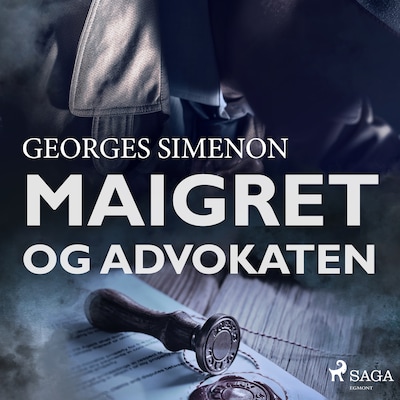 Maigret og advokaten – omslag til lydbogen af Georges Simenon