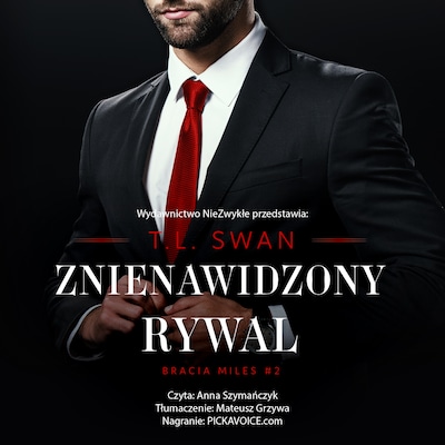 Znienawidzony rywal – okładka audiobooka, autor T. L. Swan