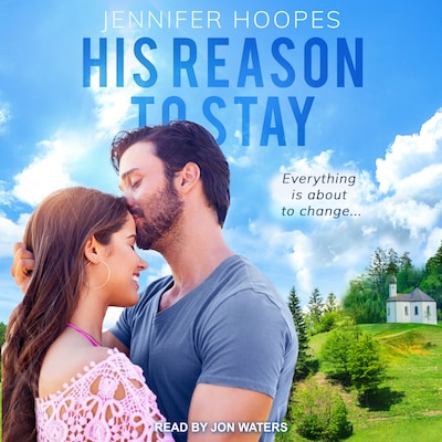 His Reason to Stay – omslag til lydbogen af Jennifer Hoopes