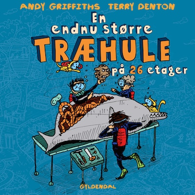 En endnu større træhule på 26 etager – omslag til lydbogen af Andy Griffiths