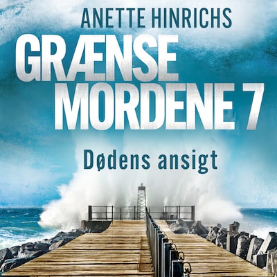 Dødens ansigt – omslag til lydbogen af Anette Hinrichs
