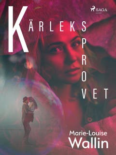 Kärleksprovet – omslag till ljudboken av Marie-Louise Wallin