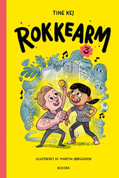 Rokkearm 3 – omslag til lydbogen af Tine Kej