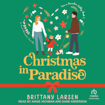Christmas in Paradise – omslag til lydbogen af Brittany Larsen