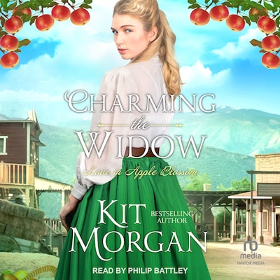 Charming the Widow – omslag til lydbogen af Kit Morgan