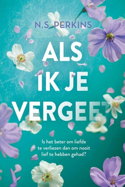 Als ik je vergeet – omslag van het luisterboek van N. S. Perkins