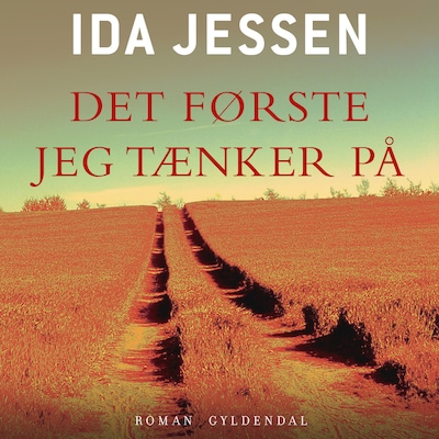 Det første jeg tænker på – omslag til lydbogen af Ida Jessen