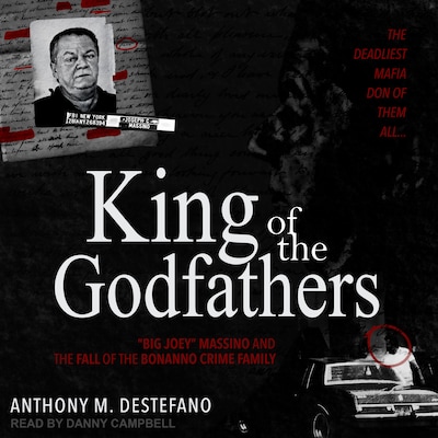 King of the Godfathers – omslag til lydbogen af Anthony M. DeStefano