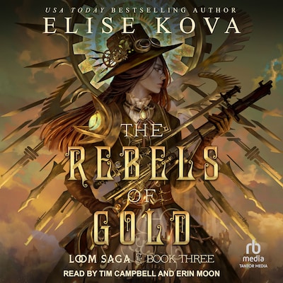 The Rebels of Gold – omslag til lydbogen af Elise Kova