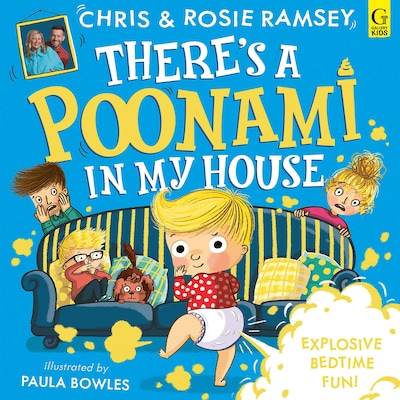 There's a Poonami in My House – omslag til lydbogen af Chris Ramsey, Rosie Ramsey