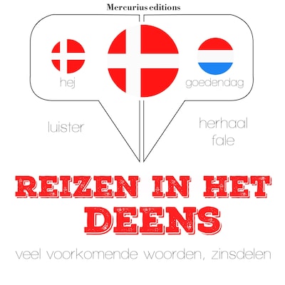 Reizen in het Deens – omslag van het luisterboek van JM Gardner
