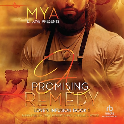 A Promising Remedy – omslag til lydbogen af Mya