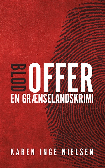 Blodoffer – omslag til lydbogen af Karen Inge Nielsen