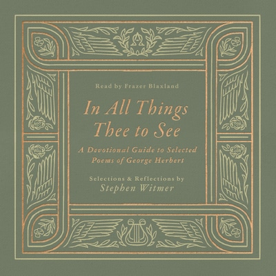 In All Things Thee to See – omslag til lydbogen af George Herbert