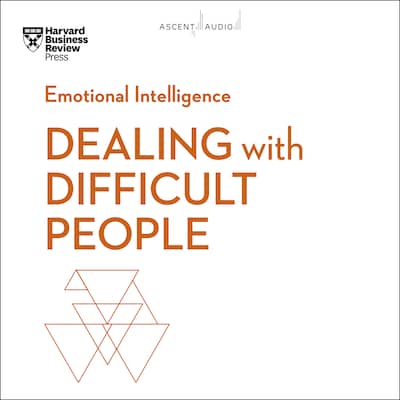 Dealing with Difficult People – omslag til lydbogen af HARVARD BUSINESS REVIEW