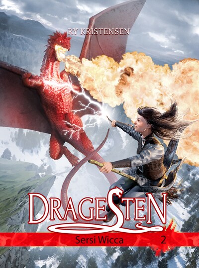 Dragesten 2 – omslag til lydbogen af Ry Kristensen