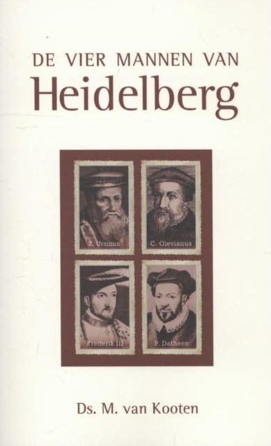 De vier mannen van Heidelberg – omslag van het luisterboek van M. van Kooten