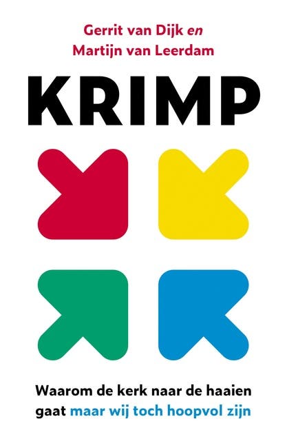 Krimp – omslag van het luisterboek van Gerrit van Dijk,Martijn van Leerdam