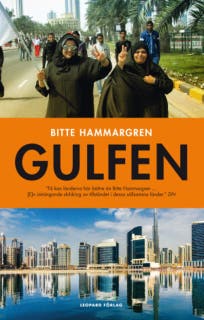 Gulfen. En framtida krutdurk. – omslag till ljudboken av Bitte Hammargren