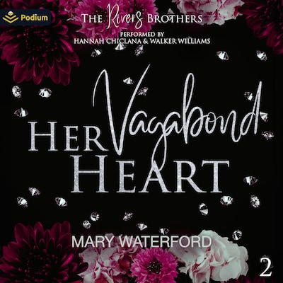 Her Vagabond Heart – omslag til lydbogen af Mary Waterford