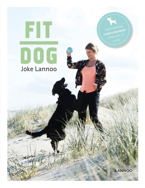 Fit Dog – omslag van het luisterboek van Joke Lannoo