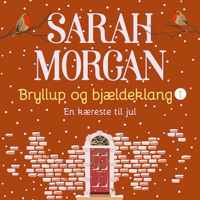 En kæreste til jul – omslag til lydbogen af Sarah Morgan