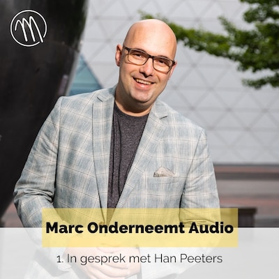 Marc onderneemt audio – omslag van het luisterboek van Marc de Groot, Han Peeters