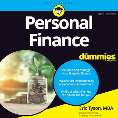 Personal Finance For Dummies – omslag til lydbogen af Eric Tyson, MBA