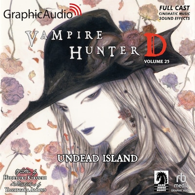 Undead Island [Dramatized Adaptation] – omslag til lydbogen af Hideyuki Kikuchi, Yoshitaka Amano