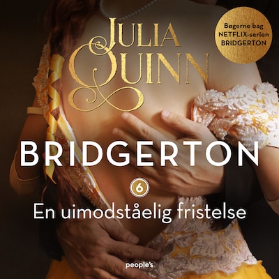 Bridgerton. En uimodståelig fristelse – omslag til lydbogen af Julia Quinn