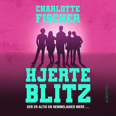 Hjerteblitz – omslag til lydbogen af Charlotte Fischer