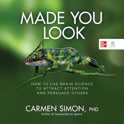 Made You Look – omslag til lydbogen af Carmen Simon