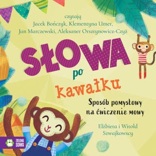 Słowa po kawałku – okładka audiobooka, autor Elżbieta Szwajkowska, Witold Szwajkowski