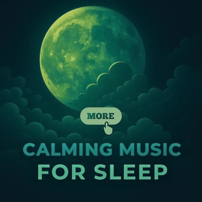 More Calming Music For Sleep – omslag til lydbogen af NEOWAVES - Calming Music For Sleep