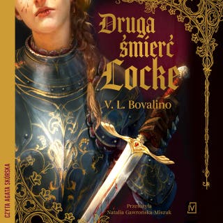 Druga śmierć Locke – okładka audiobooka, autor V. L. Bovalino