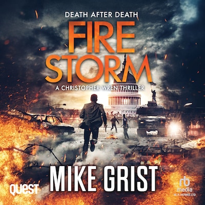 Firestorm – omslag til lydbogen af Mike Grist