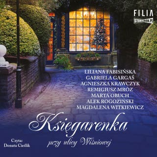 Księgarenka przy ulicy Wiśniowej – okładka audiobooka, autor praca zbiorowa