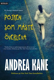 Pojken som måste överleva – omslag till ljudboken av Andrea Kane
