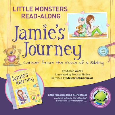 Jamie's Journey – omslag til lydbogen af Sharon Wozny