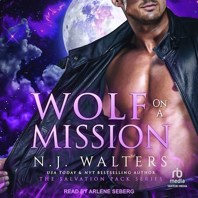 Wolf on a Mission – omslag til lydbogen af N.J. Walters