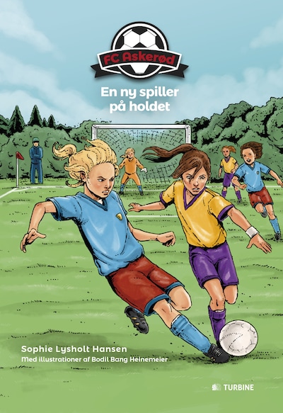 FC Askerød – en ny spiller på holdet – omslag til lydbogen af Sophie Lysholt Hansen