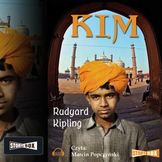 Kim – okładka audiobooka, autor Rudyard Kipling