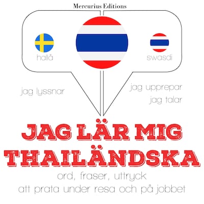 Jag lär mig thailändska – omslag till ljudboken av JM Gardner