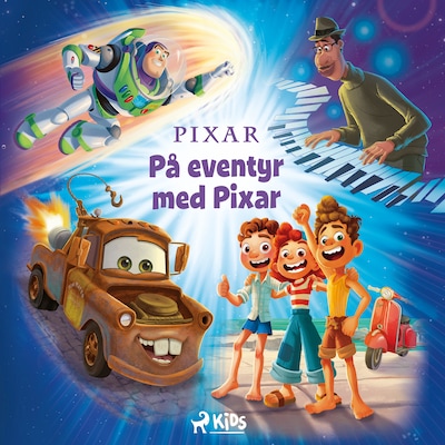 På eventyr med Pixar – omslag til lydbogen af Disney