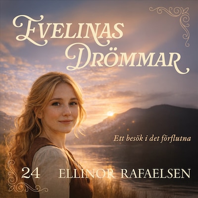 Ett besök i det förflutna – omslag till ljudboken av Ellinor Rafaelsen